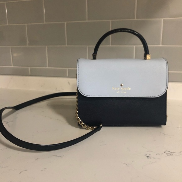 Kate Spade Black & Blue Crossbody - Picture 1 of 2